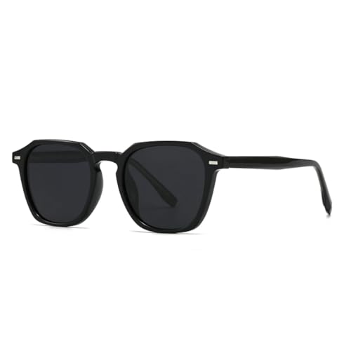 Lunettes de soleil pour femmes et hommes à monture ronde tendance