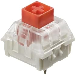 Ranked Kailh Box Key Switches for Mechanical Gaming Keyboards | Plate Mounted (Kailh Box Red 10 Pcs)