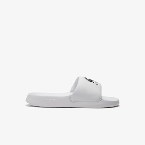 Lacoste Serve Slide 1.0 Badeschuhe Herren - 50CMA0020, Farbe:Weiß 147, Herren Schuhe:43 Lacoste Serve Slide 1.0 Badeschuhe Herren - 50CMA0020, Farbe:Weiß 147, Herren Schuhe:43