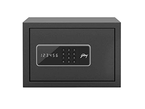 Godrej Security Solutions Godrej 8 litres Home Safe Digital Locking Systems (Digi, Ebony, Nannan, Grey)