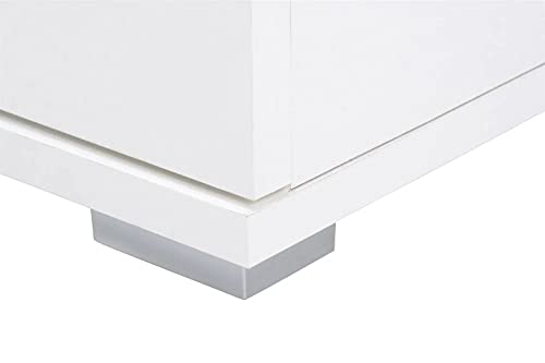 Noxen - Een moderne kast wit, ladekast, voor uw slaapkamer, hal, kinderkamer. (wit) - Image 6