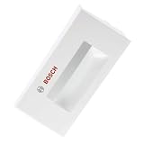 Bosch Siemens 00652549 652549 ORIGINAL Piastra di presa, maniglia a conchiglia, maniglia per cassetto, maniglia per il contenitore dell'acqua dell'asciugatrice Bosch Siemens