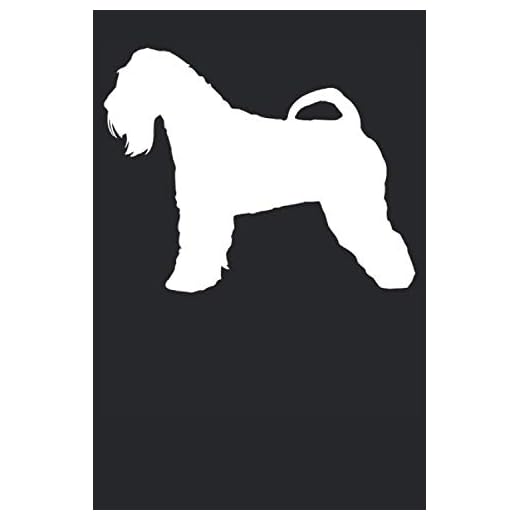 Irish Soft Coated Wheaten Terrier Dog Notebook: Ruled Journal 120 Pages 6x9