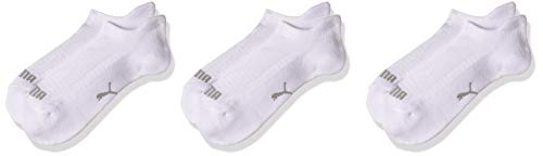 Preisvergleich Produktbild PUMA Frauen Sneaker Trainer Socken, Weiß, 39 / 42 (2er Pack)