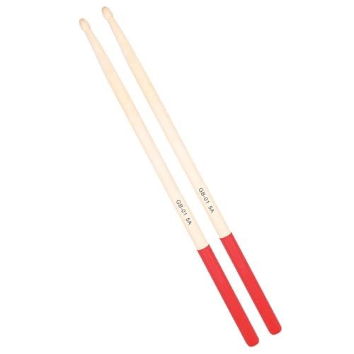 Baquetas de Madera Maple BESPORTBLE 5A Rojo 1 Par miniatura 4