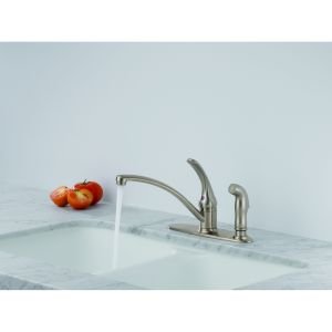 Delta Faucet B3310LF-SS, Stainless,Small - Thumbnail 3
