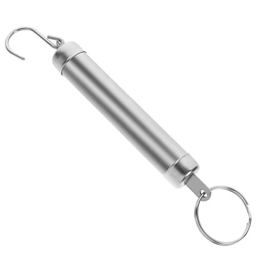 VANZACK Báscula Mecánica de Resorte con Gancho para Equipaje Portátil y Compacta Capacidad 5 Kg Adecuado para Viajes y Pesca Báscula de Mano para Pesar Maletas y Bolsas