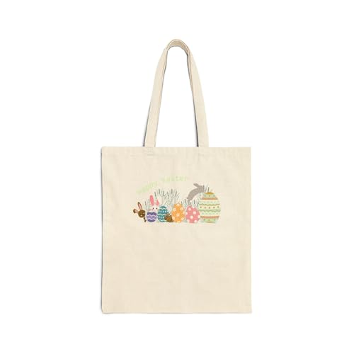 Easter Cotton Canvas Tote Bag