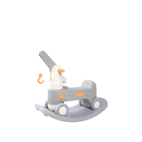 Sariny木馬 乗り物 ロッキングホース 1-3歳子ども 乗り物おもちゃ 多機能 おもちゃ 乗用玩具 ベビースクーター 男の子と女の子用 誕生日プレゼント (グレー)