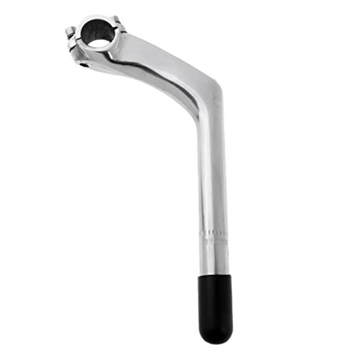 Dynwave 100Mm Quill Stem With 25.4Mm Handle Bar Clamp Bikes Fixed Gear Accessories, Silver #TOP1