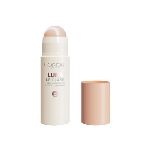 L'Oreal Paris - L'Oréal Paris Lumi Le Glass Highlighter Makeup Stick, Lightweight Multi-Use Glow, Dewy Radiance,Illuminator, 610 Glassy Pearl Eclat, 5g