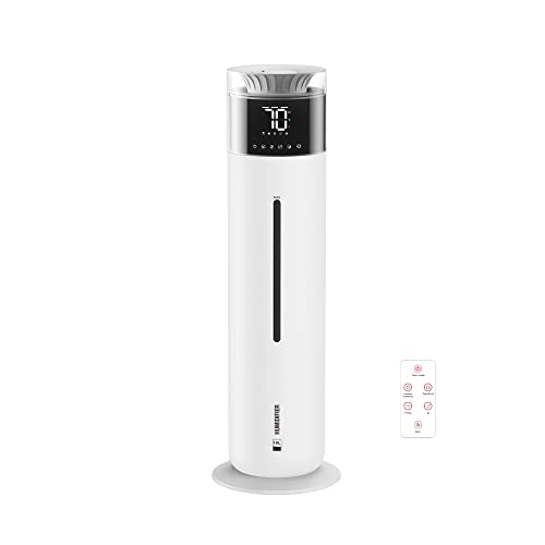 Blue White Cool Mist commercial grade humidifiers for bedroomTop Fill Humidifiers Quiet Cool Mist Large Capacity(10L/2.64Gal) for 56H, 280mL/H Max Mist Output home office school