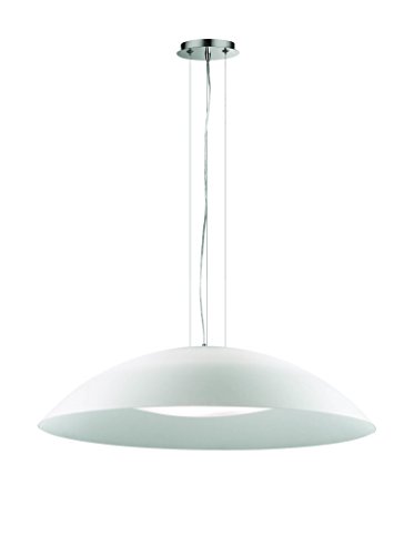 Preisvergleich Produktbild Ideal Lux LENA SP3 D74 weiß Hängelampe, Glas, Weiß