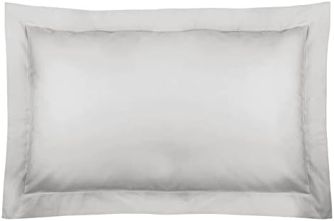 Nimsay Home Soft Touch Hotel Quality Non-Iron 100% Egyptian Cotton Sateen Satin Stripe Duvet Cover Set - White - Double