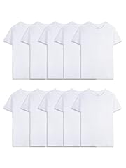 T Shirt - Boys - 10 Pack - White