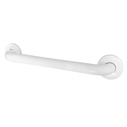 Kingston Brass GB1418CSW Made to Match 18-Inch Stainless Steel Grab Bar, White by Kingston Brass - Used condition - US$15.12