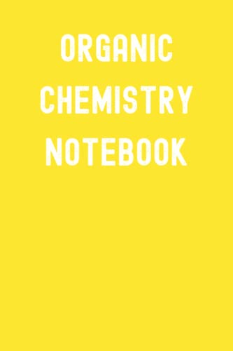 Organic Chemistry Notebook: Dandelion Yellow Matte Finish Lined Journal, 6 x 9 120 Pages, Gift For Thinkers, List Makers and Doers (Organic Chemistry Notebook Journal) image 2