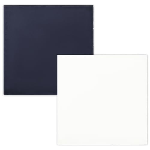 Image of DAISYSILK Pocket Squares for Men, 100% Mulberry Silk Pocket Square, Luxury Men's Pocket Square for Suits & Tuxedos