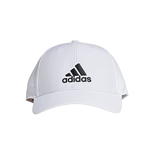 adidas Damen Lightweight Embroidered Cap, White/Black, OSFW