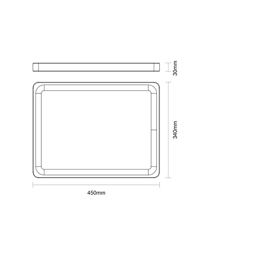 TÁBUA INVERTIDA PARA CHURRASCO 45X34 CM – TRAMONTINA