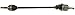 A1 Cardone 60-1421 CV Axle Assembly