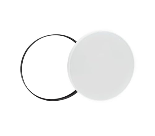 Plafonnier rond 4000K pour illuminer durablement votre terrasse ou votre salon