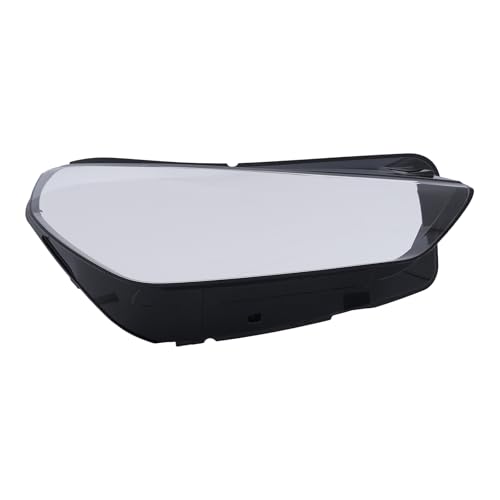 DuYouG Headlight Cover Fits for 2023 2024 BMW X1 Headlight Lens Cover Right Passenger Side Headlamp Black Border Clear Lens Shell (RH)