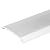2 1/2" Wide Flat Aluminum Threshold 1/4" High Made in USA by Randall Part Number A-70-M (3 FT Long)