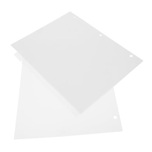 LIFKOME 8枚 活用可能な割ページインデックスカード バインダー用製タブ付き仕切りファイル 手帳やノート整理に