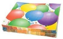 Miniatura 3 de Paquete de fiesta de feliz cumpleaños – Globo Bash – 18 platos y 20 servilletas St3