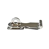 Marine City Stainless-Steel Marine Safety Hasp with Fixed Plate 2-3/4 Inches