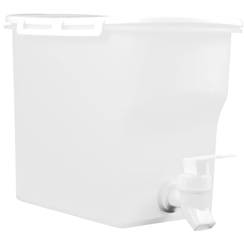 BRIGHTFUFU 蛇口付きケトル 大容量 1個 プラスチック製冷蔵庫ウォーターボトル 耐熱性 フルーツジュースやレモンウォーター用