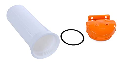 Image of IONIX Birm Water Filter | Iron Guard | Pre Filter Remove Iron - Use All Purifiers, 1 Piece, White