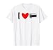 T-shirt « I Love Microwave Fours à micro-ondes » T-Shirt
