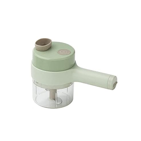 4-in-1 electric food chopper – compact kitchen vegetable & food cutter