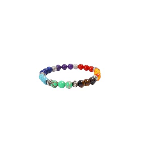 Seetara 7 Chakra Crystal Bracelet Mix Crystals, 8-MM Stones, Energy Band - Hand Beaded Stone Healing Girls & Boys, Women & Men - Friendship, Improves mindfulness (B0BN5RZYHH) Amazon Price History, Amazon Price Tracker