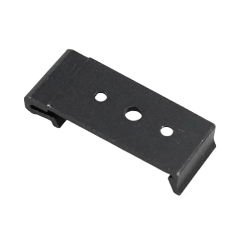Fijación de carril DIN de aluminio para evitar deslizamientos de relé 2