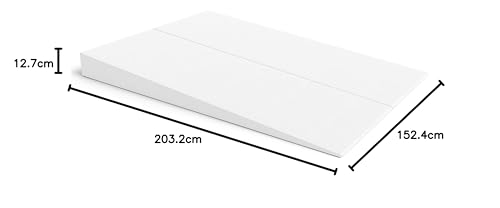 Avana Mattress Elevator - 5-Inch Size - Gentle Incline Under Mattress Support, 5", Queen