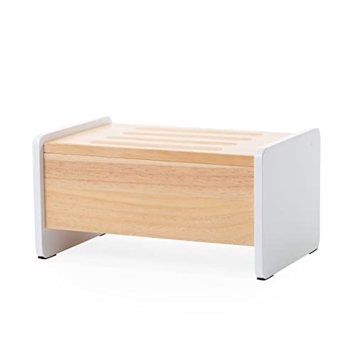 Taburete Plegable Madera Blanco Marca CHILDHOME
