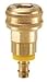 Parker B30-5BP Valved Pneumatic Quick Coupler 3/8 Push-Lok Brass