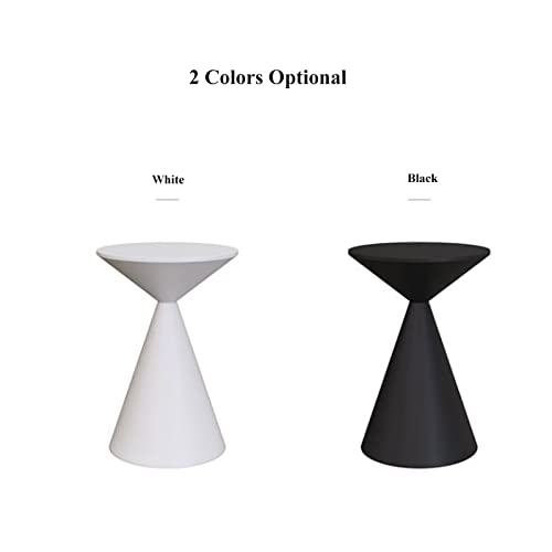 Petite table de chevet en métal ronde pour optimiser les petits espaces - 8