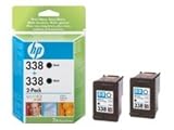 HP HP 338 Multipack - Druckerpatrone - 2 x Schwarz