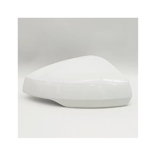 Espejo Retrovisor Tapa Tapa Espejo Lateral Blanca Puerta para Polo Mk6 Vi AW BZ 2019 2020 2021 2023 2022 2024 Carcasa Cubierta Espejo(Right Side RH)