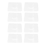 DECHOUS 8 Fijadores Antideslizantes para Jaulas de Mascotas Autoadhesivos Soporte Compacto para Vallas Interiores Retentor Resistente para Fijación Segura de Jaulas y Cercas