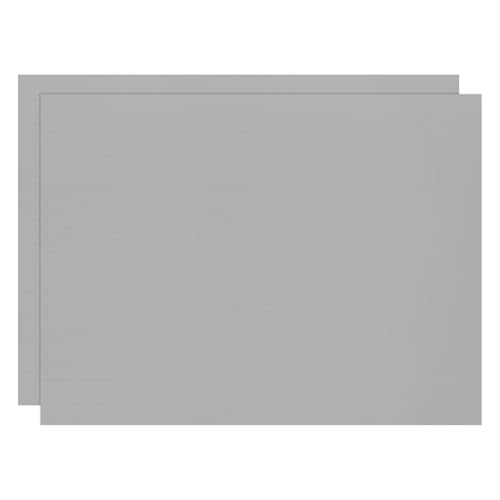Image of M METERXITY 2-Pack Corrugated Plastic Sheets, 12 Inch x 16 Inch Waterproof Blank Corrugated Poster Board Yard Signs for Garage Sale /Office /Classroom /Party /Lawn Sign Road [4mm Thick, Gray]