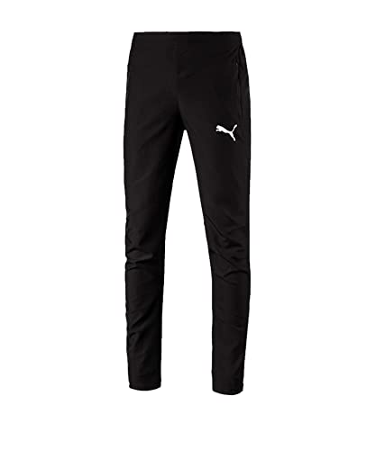 PUMA Liga Sideline Pantalones Hombre, Puma Black-Puma White, M