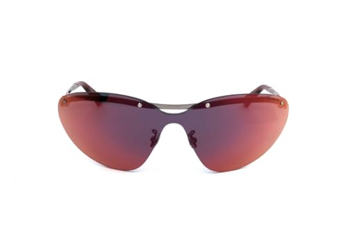 Moncler Sunglasses ML 0255 Carrion 14U Silver, Bordeaux/Red Mirror2