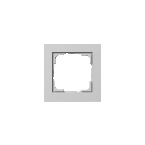 Gira 021137 Abdeckrahmen, 1-Fach, E2, grau matt