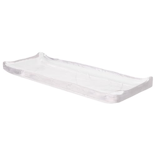 Plato rectangular de vidrio para sushi estilo japonés miniatura 1
