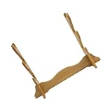 CVUTOVO 楠竹製デスクトップフルート 刀剣ディスプレイスタンド 多コレクションラック 耐久性と繊細な仕上げ 飾り台として お祝い にも対応